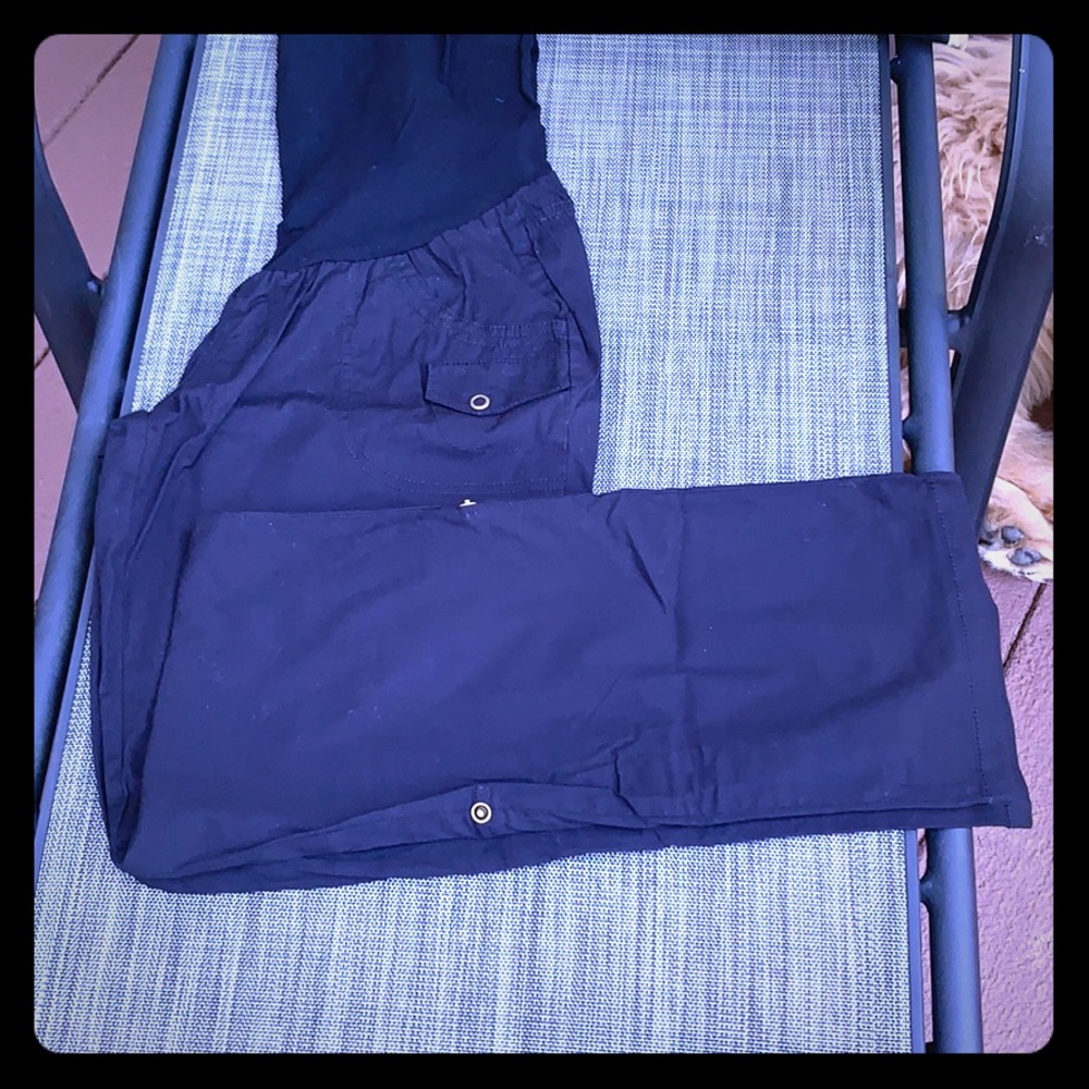 Maternity black versatile casual pant